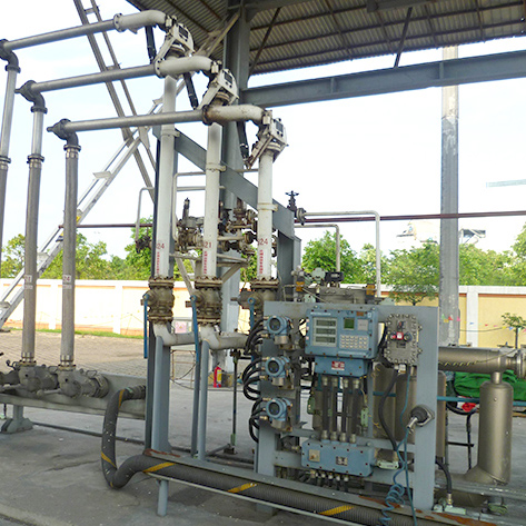 lng加液撬裝工作原理及特點(diǎn)(圖1) 深達(dá)裝備推薦:LNG低溫裝卸車鶴管