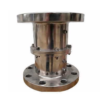 鶴管拉斷閥脫離裝置的結(jié)構(gòu)(圖1) 拉斷閥